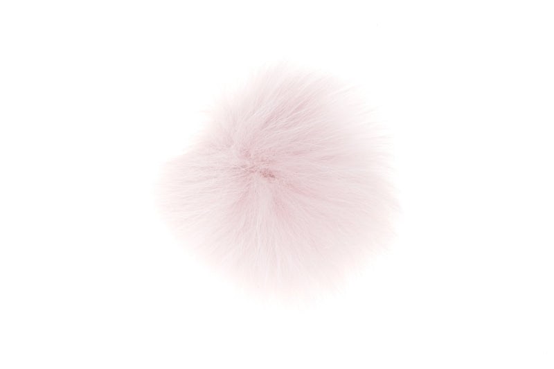 SHOE POM POM PALE ROSE LARGE