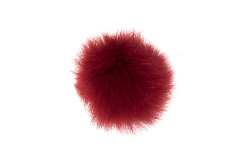 SHOE POM POM RED LARGE SHOE POM POM RED LARGE