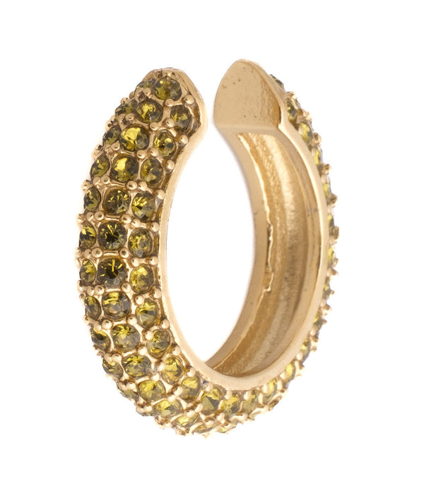 FULL BLING EAR CUFF OLIVE