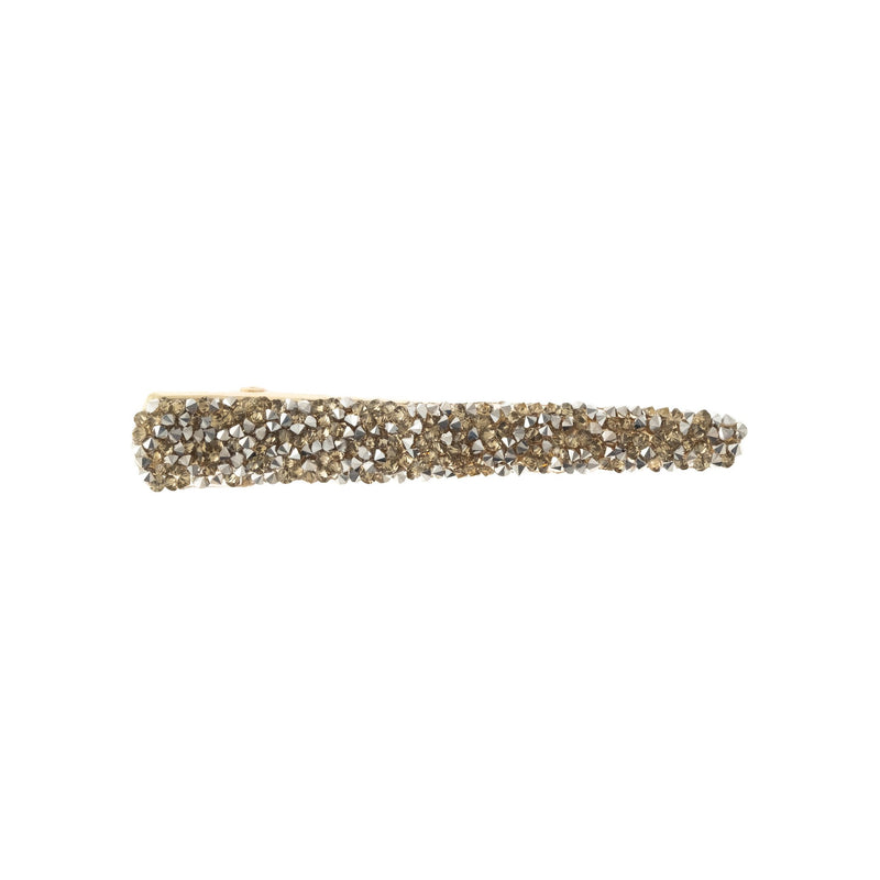 FULL BLING HAIR CLIP SPARKLED SILVER & GOLD