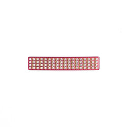 FULL CRYSTAL HAIR CLIP SMALL BERRY