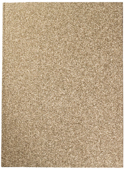 GLITTER NOTEBOOK A4 GOLD