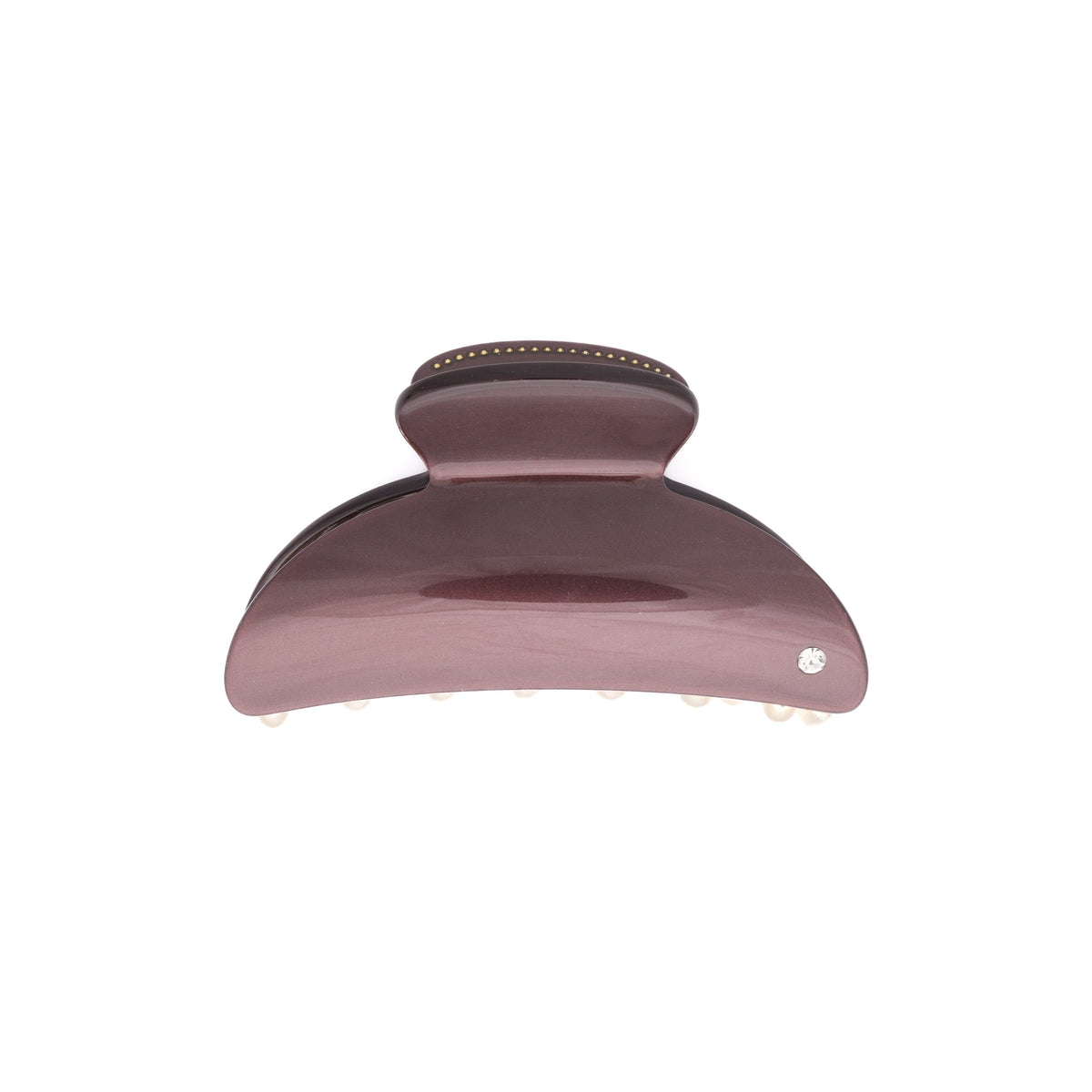 HAIR CLAW LARGE MAROON