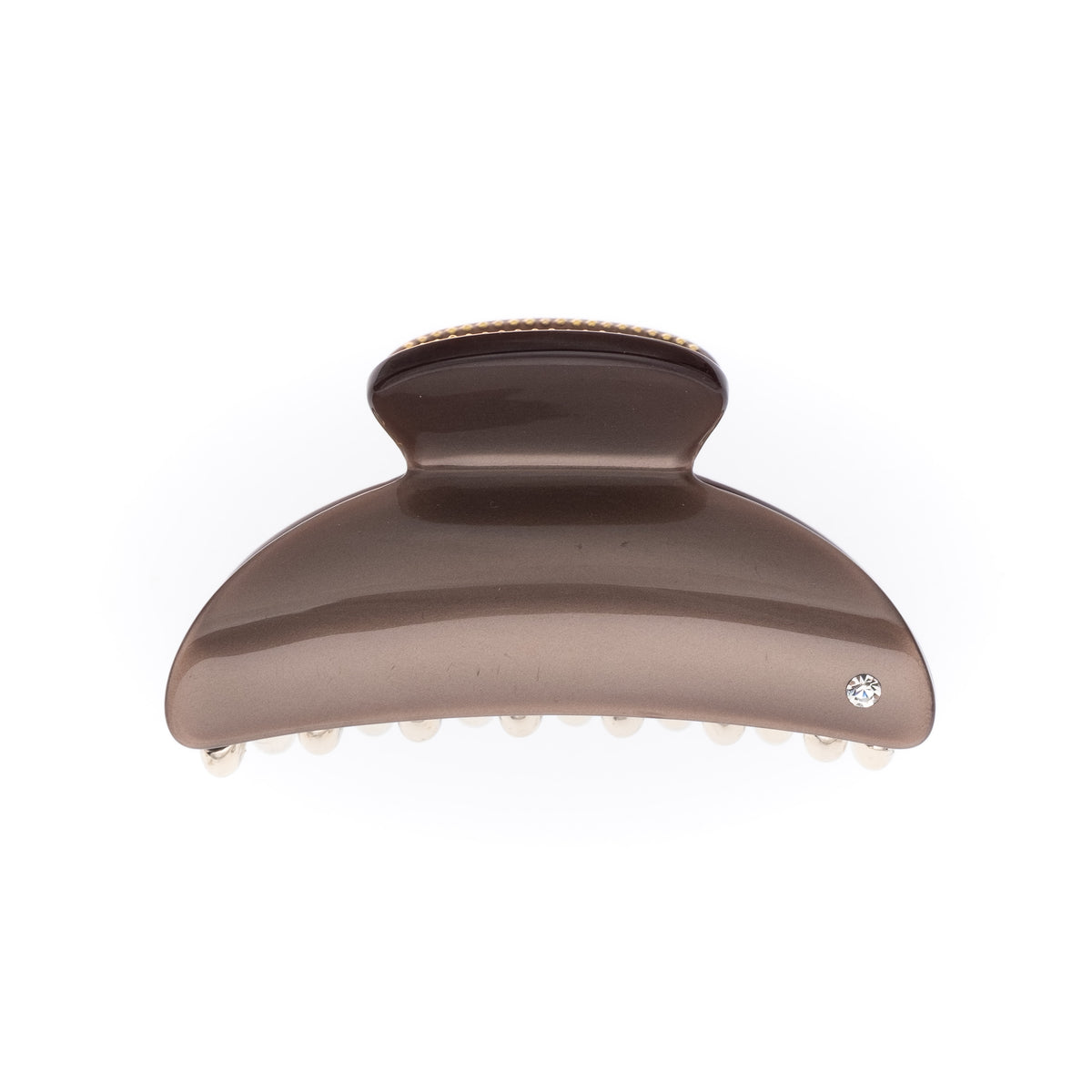 HAIR CLAW LARGE SOFT BROWN