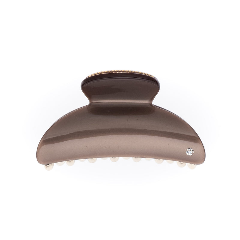 HAIR CLAW LARGE SOFT BROWN