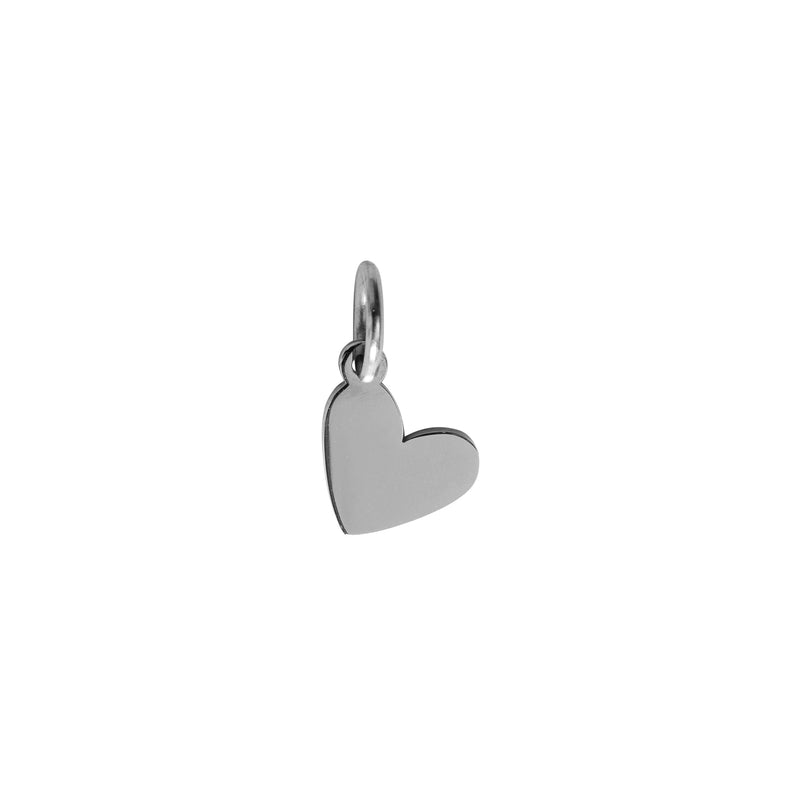 HEART CHARM SILVER