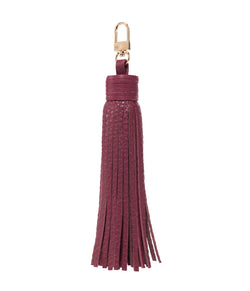 LEATHER TASSEL WINE