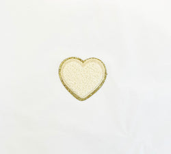 HEART PATCH VANILLA LARGE