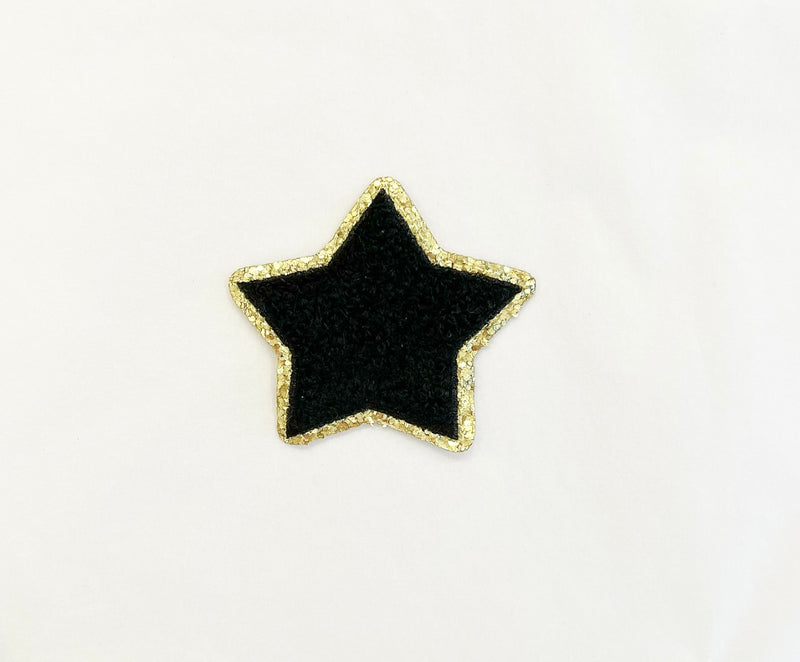 STAR PATCH BLACK SMALL