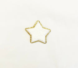 STAR PATCH WHITE SMALL