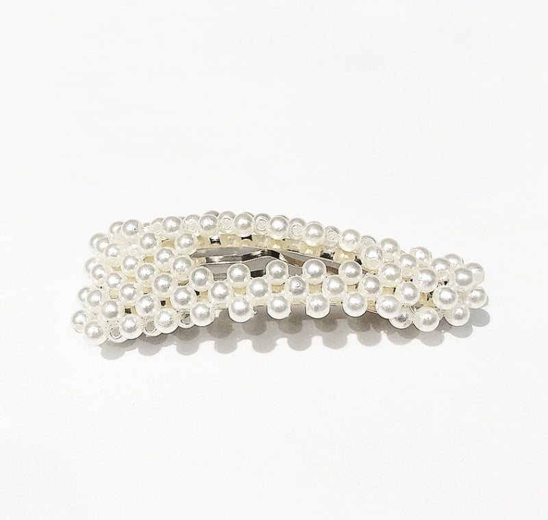 PEARL HAIR CLIP VINTAGE S