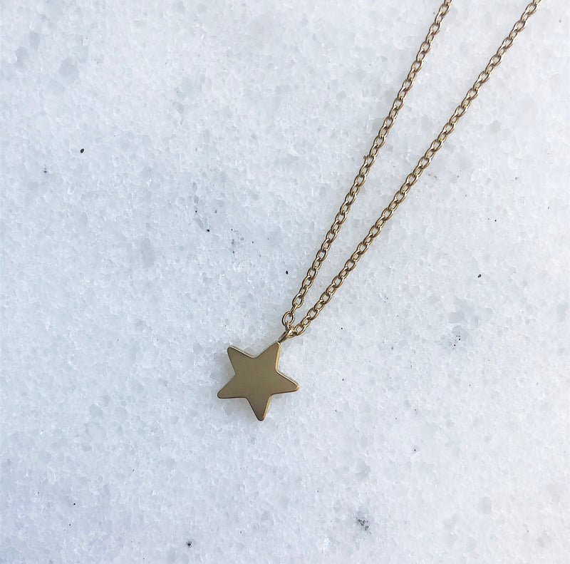 STAR NECKLACE GOLD