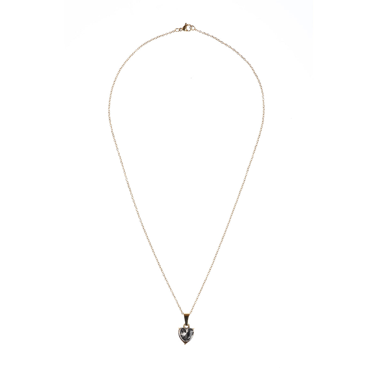 CRYSTAL HEART PENDANT