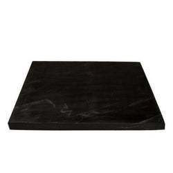 MARBLE PLATE L BLACK