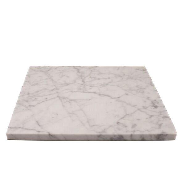 MARBLE PLATE L WHITE