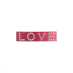 LOVE HAIR SMALL CLIP BERRY