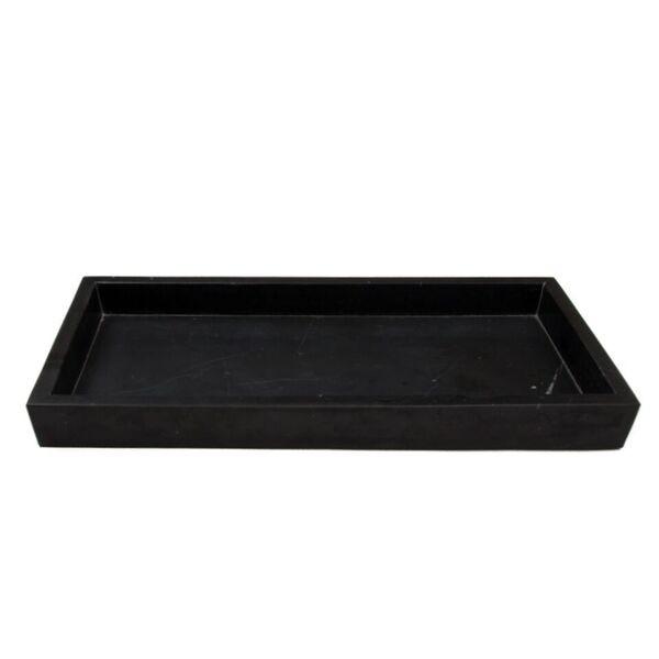 MARBLE TRAY L BLACK