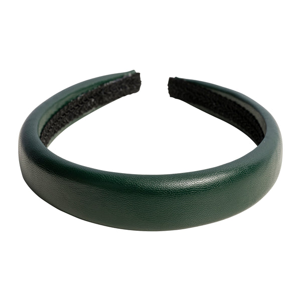 LEATHER HAIR BAND BROAD PINE