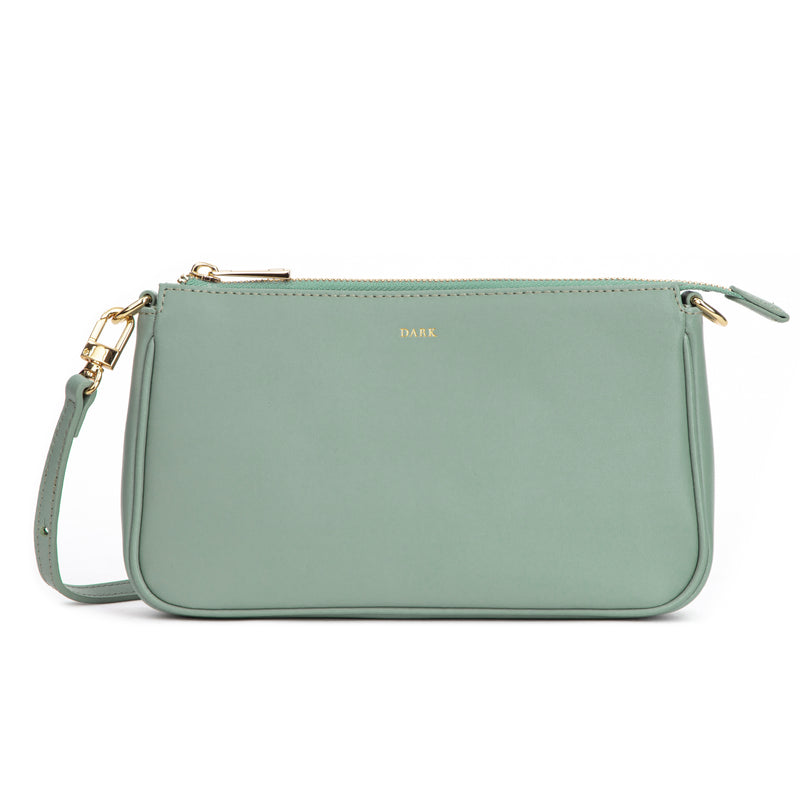 LEATHER MINI BAG NAPPA OCEAN GREEN