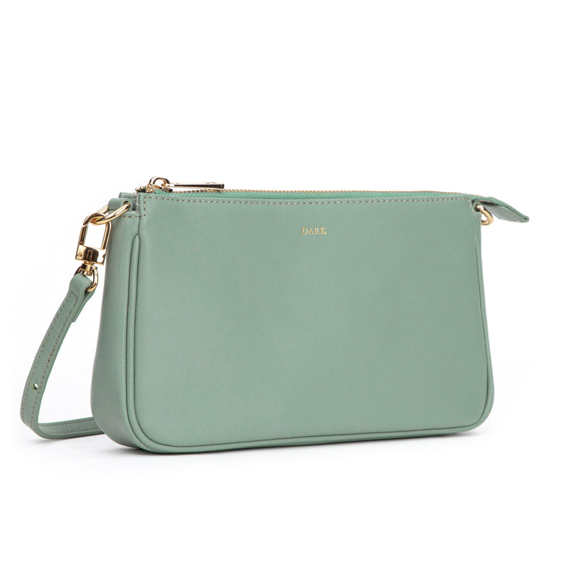 LEATHER MINI BAG NAPPA OCEAN GREEN