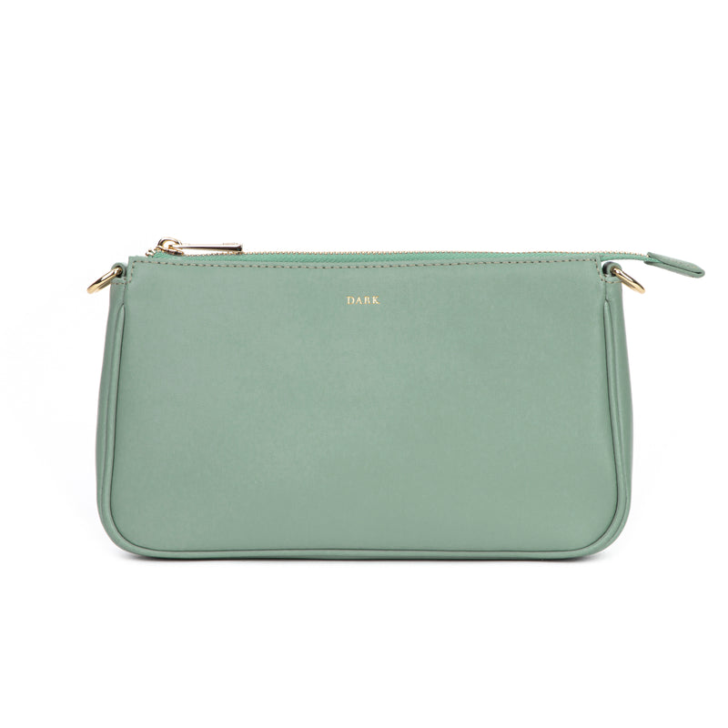 LEATHER MINI BAG NAPPA OCEAN GREEN