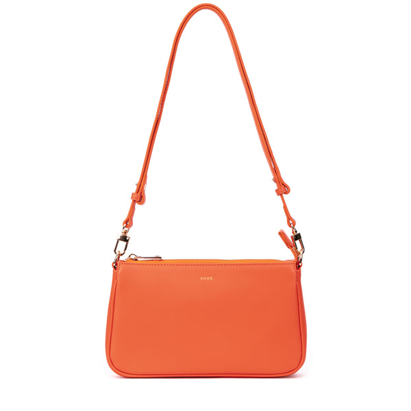 LEATHER MINI BAG NAPPA ORANGE