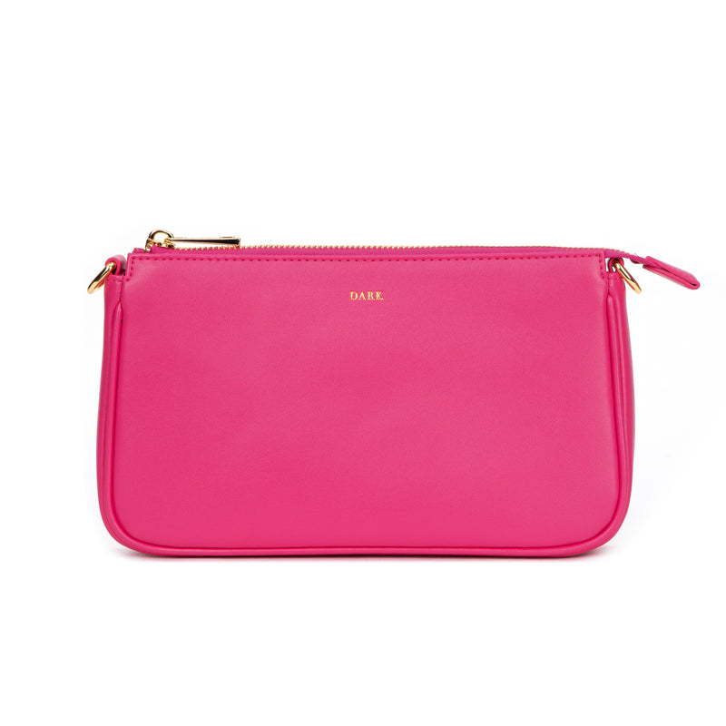 LEATHER MINI BAG NAPPA PINK