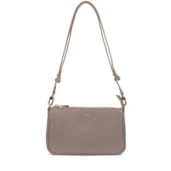 LEATHER MINI BAG NAPPA TAUPE