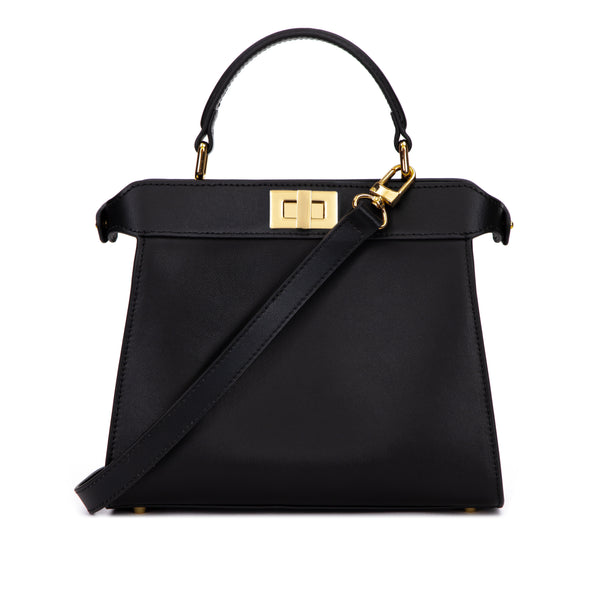 LEATHER SMALL LADY BAG NAPPA BLACK