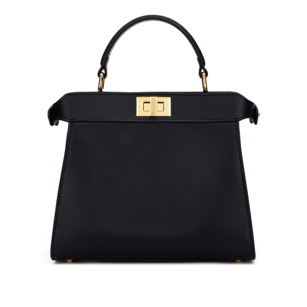 LEATHER SMALL LADY BAG NAPPA BLACK