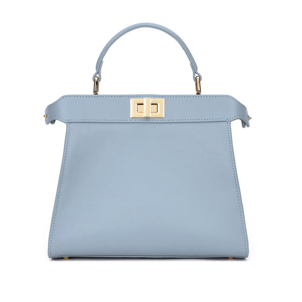 LEATHER SMALL LADY BAG NAPPA LIGHT BLUE