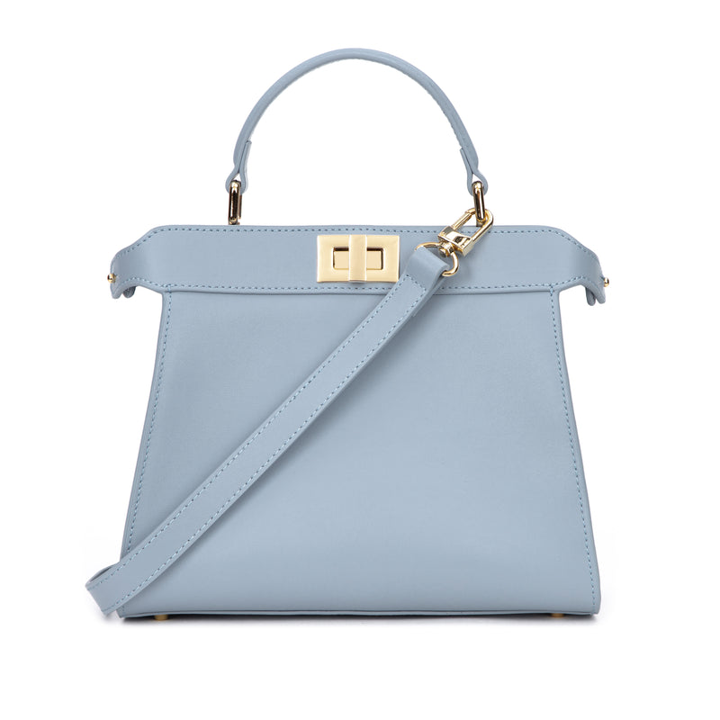 LEATHER SMALL LADY BAG NAPPA LIGHT BLUE