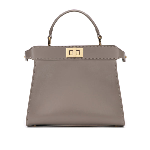 LEATHER SMALL LADY BAG NAPPA TAUPE