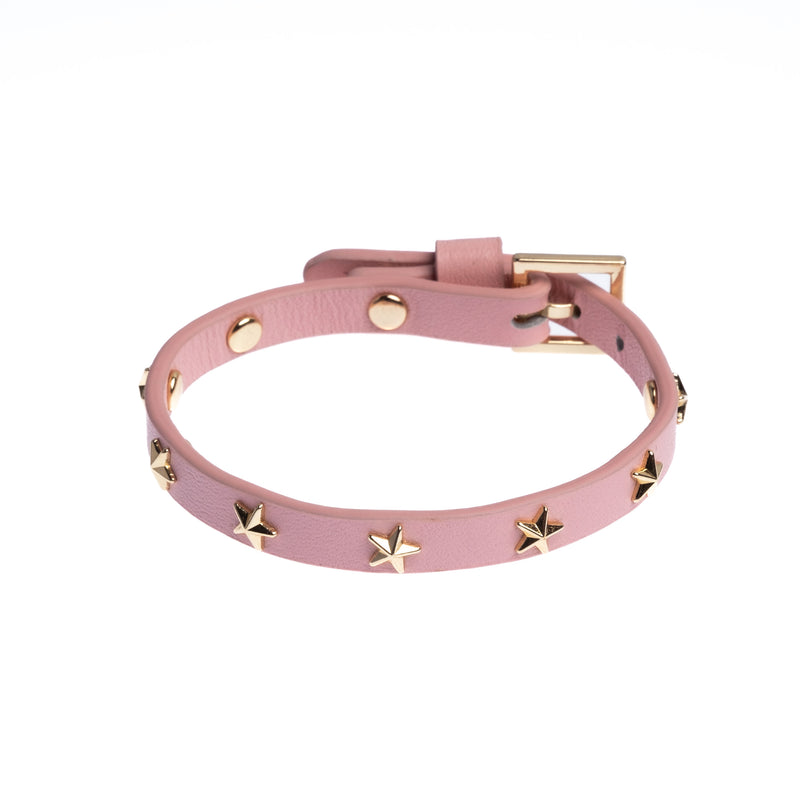 LEATHER STAR STUD BRACELET MINI BLOSSOM