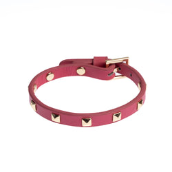 LEATHER STUD BRACELET MINI CANDY KISS