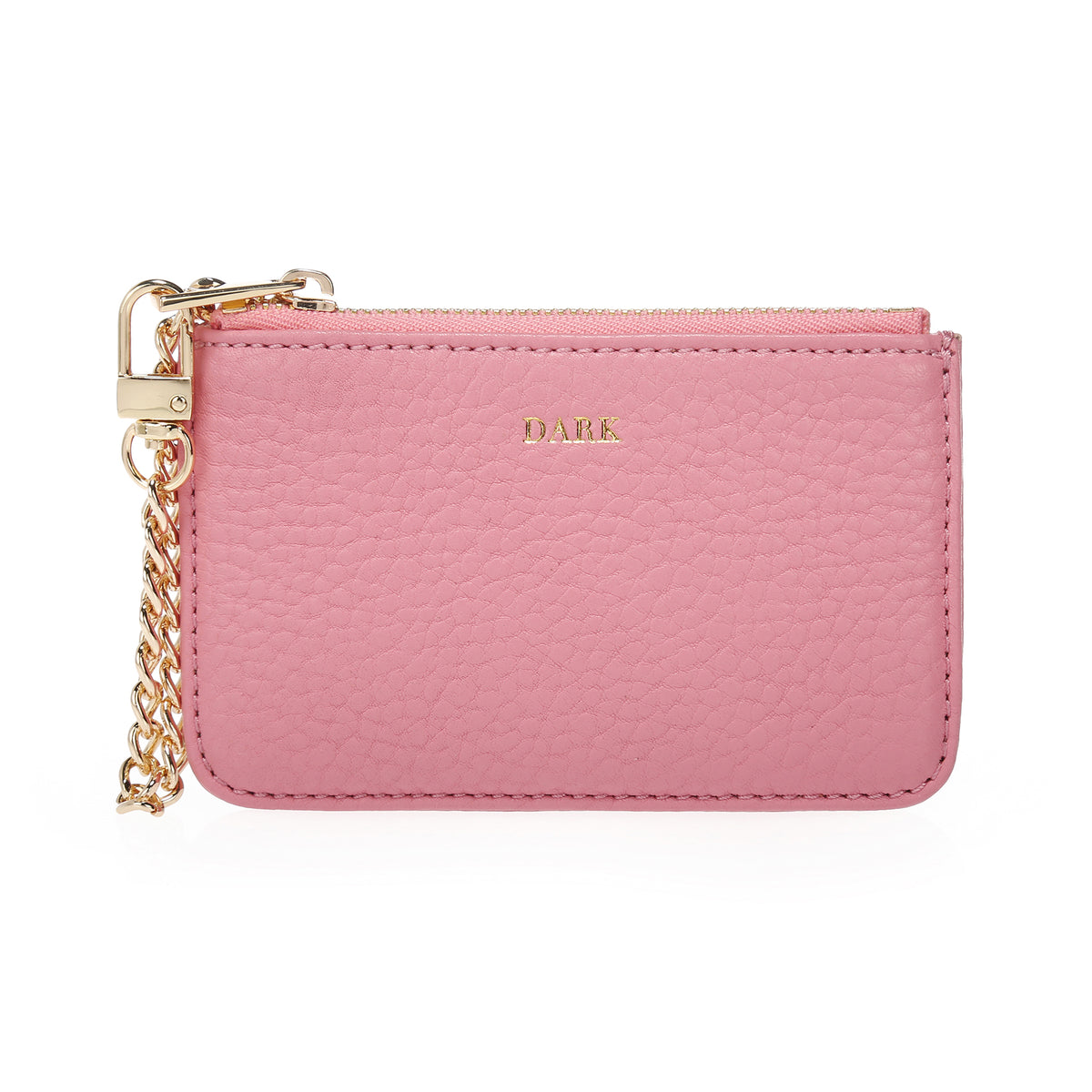 LEATHER COIN POUCH PALE PINK LEATHER COIN POUCH PALE PINK