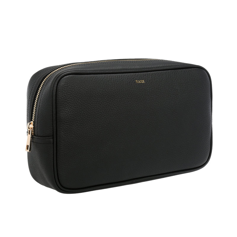 Large black shop toiletry bag