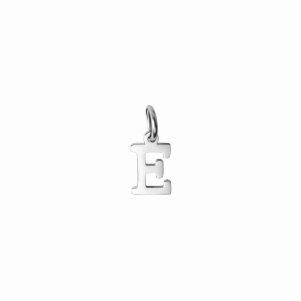 LETTER CHARM SILVER