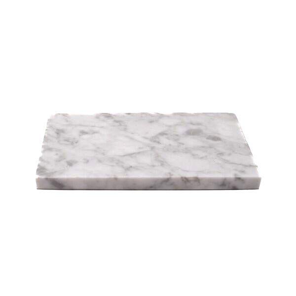 MARBLE PLATE S WHITE