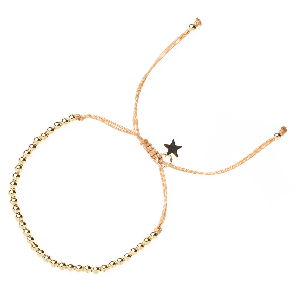 METAL BEAD BRACELET BROAD CAMEL METAL BEAD BRACELET BROAD CAMEL