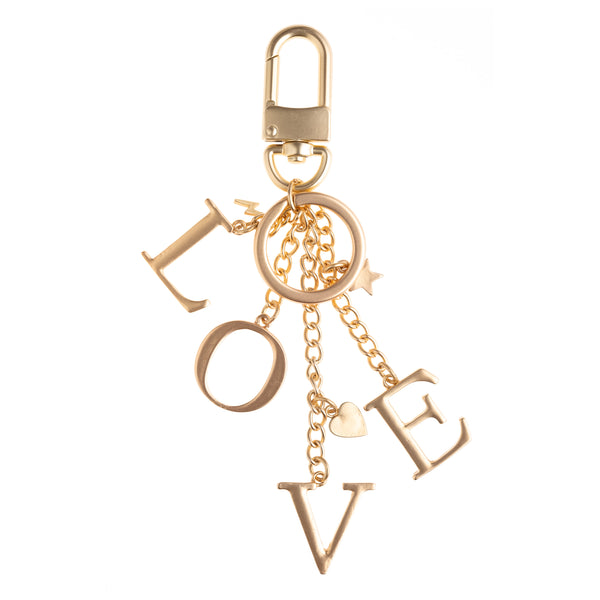 METAL LOVE CHARM MATTE GOLD