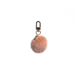 MINK BALL CHARM CAMEL