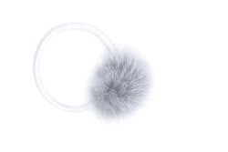 MINK HAIR POM COOL BLUE