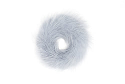 MINK HAIR TIE COOL BLUE