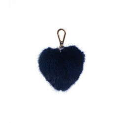 MINK HEART NAVY BLUE