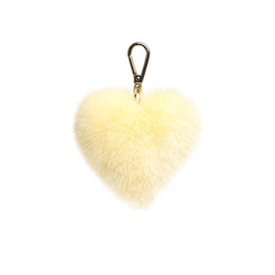 MINK HEART PALE YELLOW