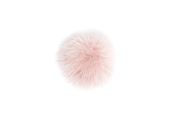 SHOE POM POM BLUSH ROSE SMALL