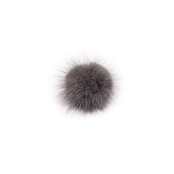 SHOE POM POM GREY SMALL