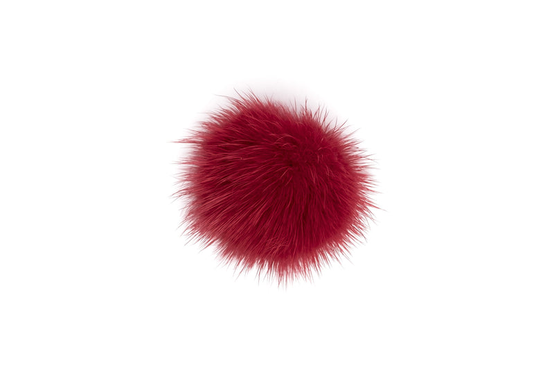 SHOE POM POM RED SMALL