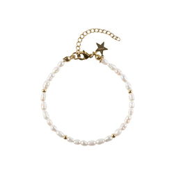 OVAL PEARL BRACELET